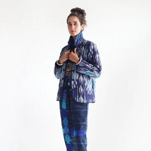 MATTA Lea Quilted Ikat Jacket NWT